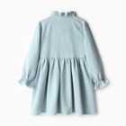 Платье для девочки MINAKU, цвет голубой, рост 140 см - Фото 10