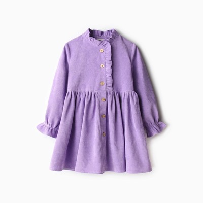 Платье для девочки MINAKU: Casual Collection, фиолетовое, рост 98-104 см