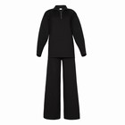 Костюм (джемпер, брюки) MINAKU: Casual Collection цвет чёрный, размер 46 - Фото 5