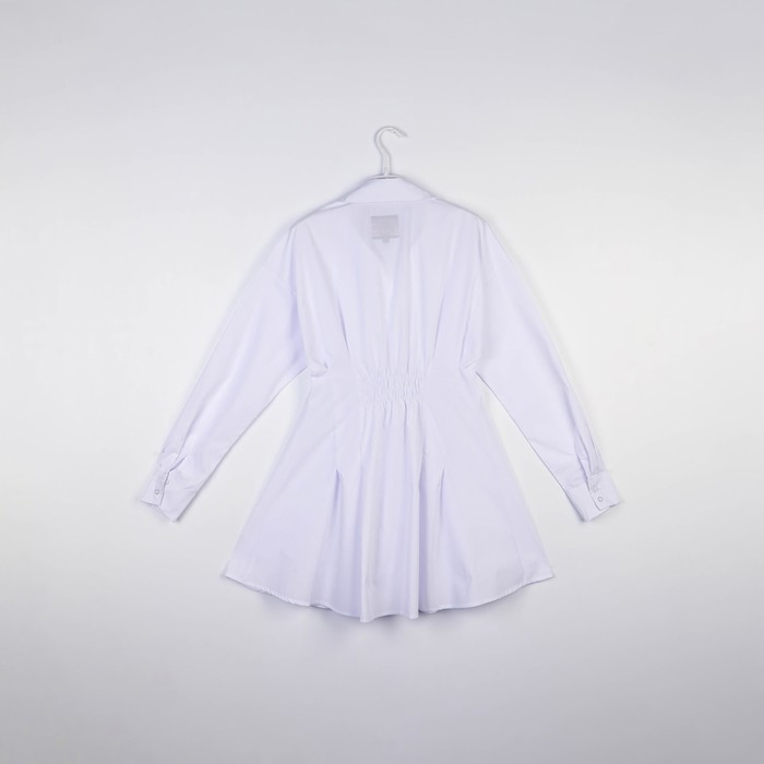 Платье-рубашка SL, 40, белый - фото 1927816649