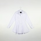 Платье-рубашка SL, 40, белый - Фото 7