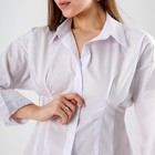 Платье-рубашка SL, 42, белый - Фото 4