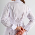 Платье-рубашка SL, 46, белый - Фото 3
