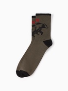 Набор подарочный 23 февраля KAFTAN «Честь и достоинство», носки 3 пары, размер 41-44 (27-29 см), термос 7607752