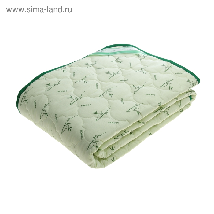 Наматрасник Адамас "Бамбук", размер 140х200 см, поликоттон, пакет