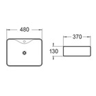 Раковина детская Comforty 7291W, с донным клапаном, цвет белый - Фото 4