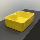 Раковина детская Comforty 7291Y, с донным клапаном, цвет жёлтый - Фото 1