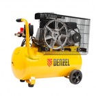 Компрессор воздушный Denzel BCI2300/50, 230 В, 2.3 кВт, 400 л/мин, поршневой ременный - фото 299390212