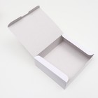 Коробка с замком, белая, 18 х 10 х 5 см - Фото 3