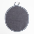 Кухонный набор 3 пр. «Доляна. Любимый муж», фартук 70×60 см, прихватка 20×20 см, полотенце 35×60 см - Фото 9