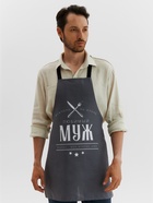Фартук кухонный мужской «Доляна. Любимый муж», 70×60 см, 100% хлопок, 160 г/м² - Фото 2