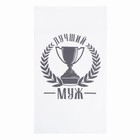 Кухонный набор (2 предмета) «Лучший муж», полотенце 35×60 см, прихватка 20×20 см - Фото 4