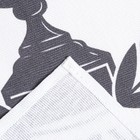 Кухонный набор (2 предмета) «Лучший муж», полотенце 35×60 см, прихватка 20×20 см - Фото 6