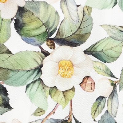 Скатерть «Этель» Camellia, 149×250 см, хлопок 100%, саржа 190 г/м²