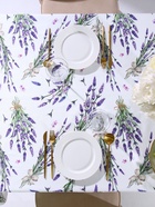 Скатерть «Этель» Lavender, 149×250 см, 100% хлопок, саржа 190 г/м² - Фото 3