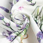 Скатерть "Этель" Lavender 149х250 см, 100% хлопок, саржа 190 г/м2 - Фото 6