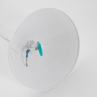 Светильник BayerLux  Колпак "Рочелл" 1 лампа E27 40Вт белый-розовый  д.350 2492582 - фото 24739594