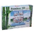 Постельное бельё "Этель Bamboo 3D" 2.0 сп Бабочки 180*210 см 220*240 см 50*70 + 5 см - 2 шт. - Фото 3