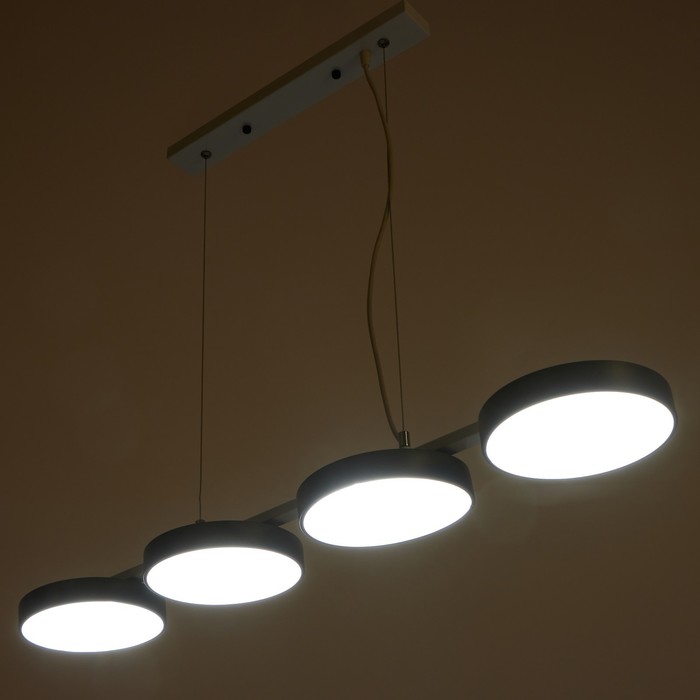 Светильник BayerLux 69931/4 LED 96Вт бело-серый 72х18х5,5-105 см - фото 1883812498