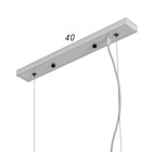Светильник BayerLux 69931/4 LED 96 Вт бело-серый 72×18×5.5-105 см - Фото 6