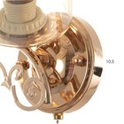 Бра 1185/1GD E27 40 Вт золото 20×12×15 см - фото 4671245