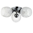 Люстра 1187/3 E27 40Вт хром-черный 30х30х20 см BayerLux - фото 21452780