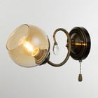 Бра 1568/1 E27 40Вт бронза 25х14х18 см - фото 21452806