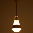 Светильник BayerLux 1653/1WT E27 40 Вт белый 25×26×40-135 см - Фото 3