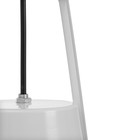 Светильник BayerLux 1653/1WT E27 40 Вт белый 25×26×40-135 см - Фото 5