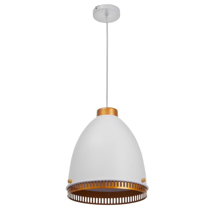Светильник BayerLux 1658/1WT E27 40 Вт белый 26×26×30-130 см