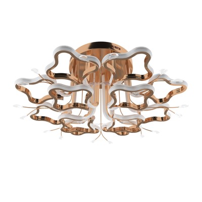 Люстра 1685/12 LED 192Вт 3000-6000К золото 75х75х26 см BayerLux