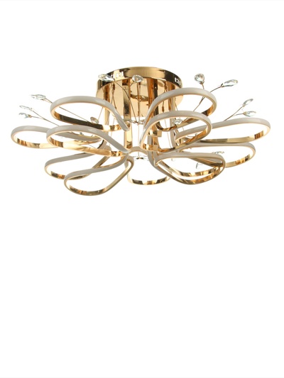 УЦЕНКА Люстра 1686/12 LED 198Вт 3000-6000К золото 74х75х24 см BayerLux