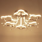 Люстра 1685/6 LED 98Вт 3000-6000К золото 65х65х26 см - Фото 3