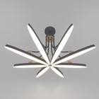 Люстра с ПДУ 1692/8 LED 192Вт 3000-6000К диммер серый 118х118х45 см BayerLux - Фото 2