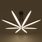 Люстра с ПДУ 1692/8 LED 192Вт 3000-6000К диммер серый 118х118х45 см BayerLux - Фото 5