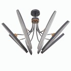 Люстра с ПДУ 1692/8 LED 192Вт 3000-6000К диммер серый 118х118х45 см BayerLux - Фото 7