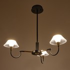 Люстра 1695/3 LED 72Вт 3000-6000К черно-золотой 65х65х26,5 см BayerLux - Фото 4