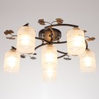 Люстра 1697/6 E27 40Вт белый 57х57х28 см BayerLux 6847662