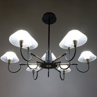 Люстра 1695/9 LED 216Вт 3000-6000К черно-золотой 95х95х113 см BayerLux - фото 3754870