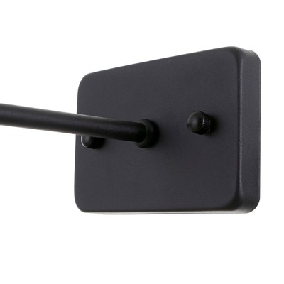 Бра 1696/1 LED 24Вт 3000-6000К черно-золотой 21х29х28 см