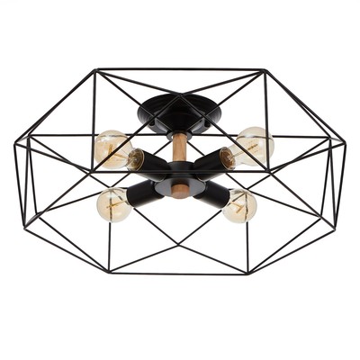 Люстра 2231/4 E27 40 Вт черный 57×50×18 см BayerLux