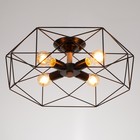 Люстра 2231/4 E27 40 Вт черный 57×50×18 см BayerLux - фото 35366926