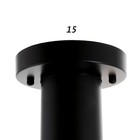 Люстра 2233/8BK E27 40 Вт черно-золотой 108×108×20 см BayerLux - фото 36646733