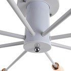 Люстра 2233/8WT E27 40 Вт бело-золотой 108×108×20 см BayerLux - фото 44756590