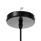 Светильник BayerLux 2234/1BK E27 40Вт черный 18х18х100 см - фото 21452936