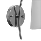 Бра 2237/1 E27 40Вт хром 10х27 см - фото 44232797