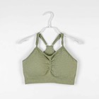 Топ женский спортивный со сборкой, цвет олива, SL Russian Brand, р-р M - Фото 4