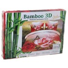 Постельное бельё "Этель Bamboo 3D" евро Восторг 200*220 см 220*240 см 50*70 + 5 см - 2 шт. - Фото 4