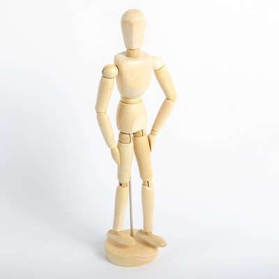 УЦЕНКА Модель деревянная художественная манекен «Человек», 30 см