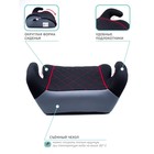 Бустер автомобильный детский AmaroBaby Easy Way, группа 3 (22-36 кг), цвет чёрный/красный - Фото 6